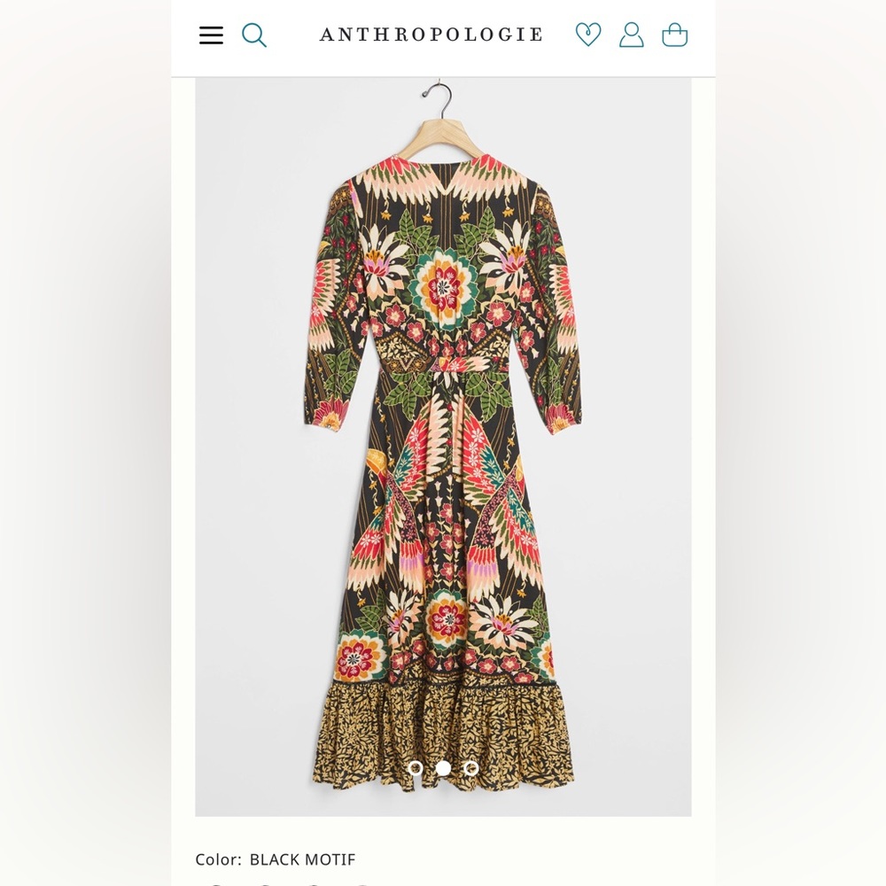 Farm Rio Anthropologie Wrap Dress XS